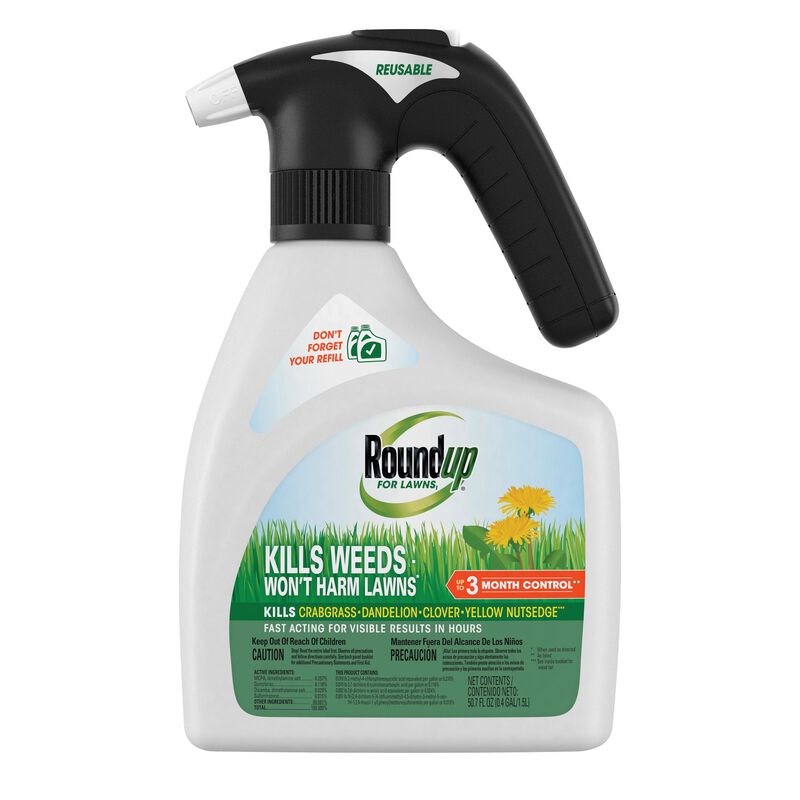 Roundup&reg; For Lawns₁ with QuickHand&trade; Sprayer image number null